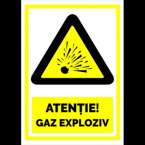 Indicator  de avertizare gaz exploziv